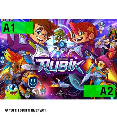 Poster Ufficiale Rubik - Sussidio Grest 2023