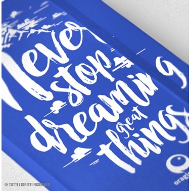 Taccuino "Never Stop Dreaming"
