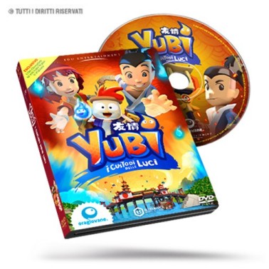 DVD Cartone Animato "Yubi - i Custodi delle Luci"